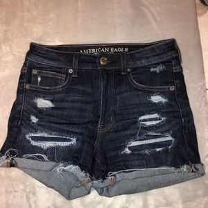 American eagle jean shorts